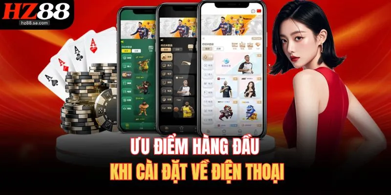 Ưu điểm hàng đầu khi cài đặt về điện thoại
